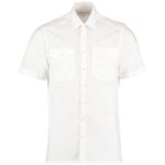 Kustom Kit Short Sleeve Tailored Pilot Shirt
