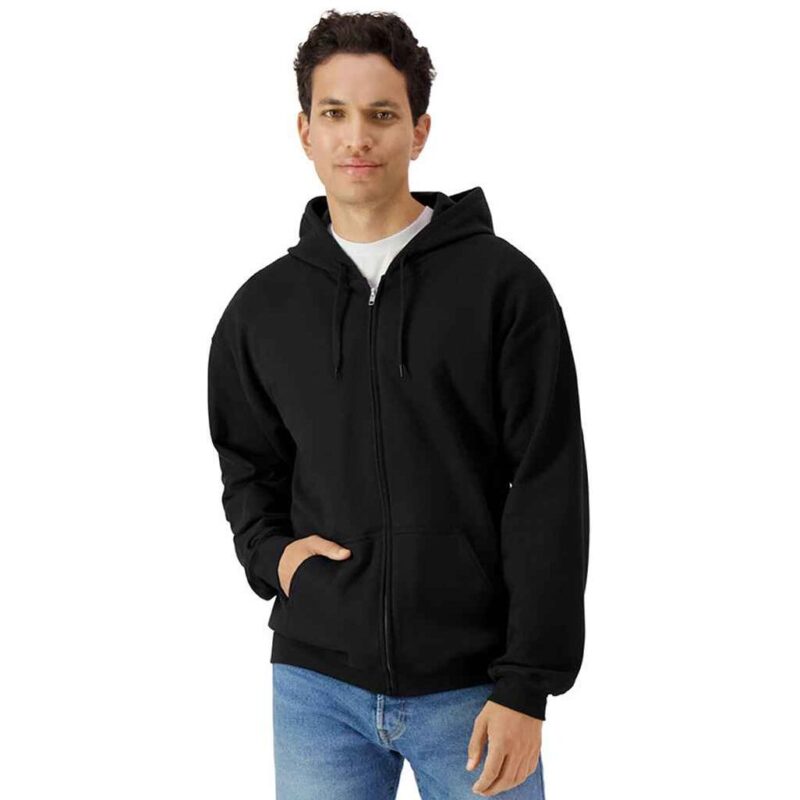Gildan SoftStyle Midweight Full Zip Hooded Sweatshirt