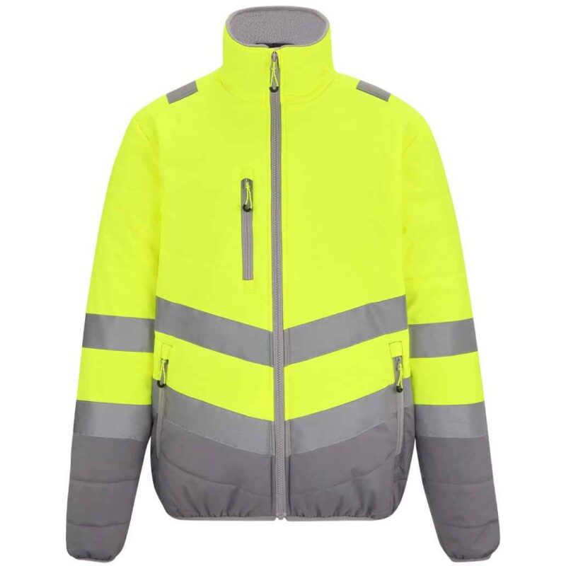 Regatta High Visibility Two Tone Thermal Baffle Jacket