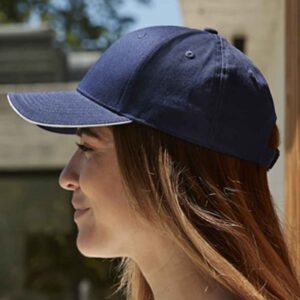 Beechfield EarthAware Classic Organic Cotton 6 Panel Sandwich Peak Cap