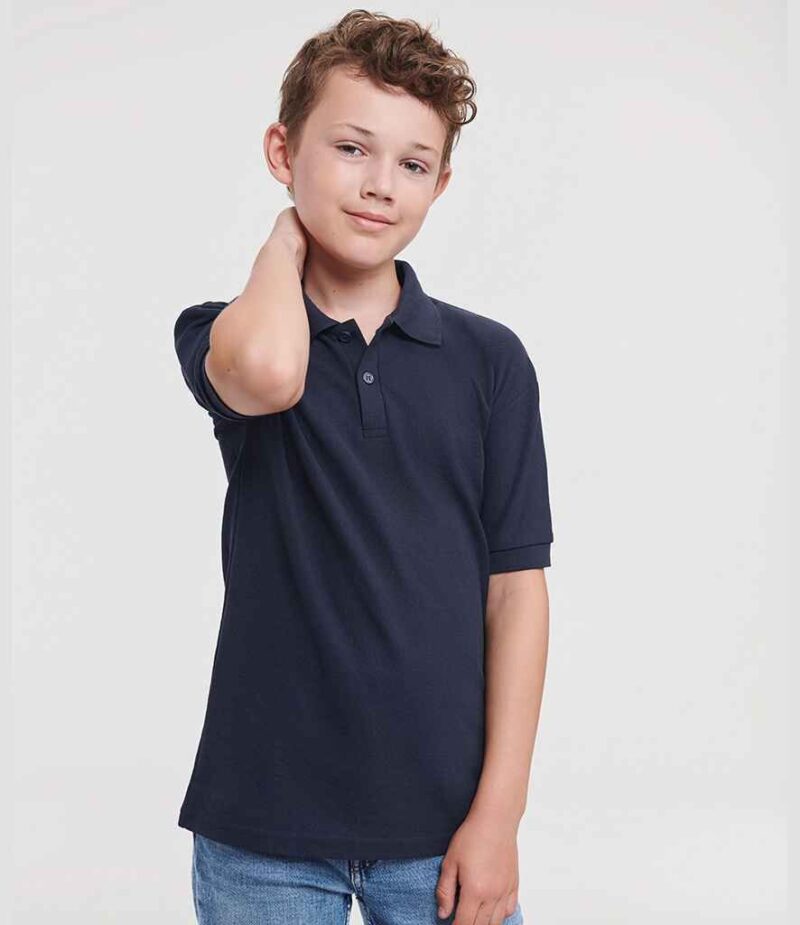 Russell Athletic Kids Poly/Cotton Pique Polo Shirt