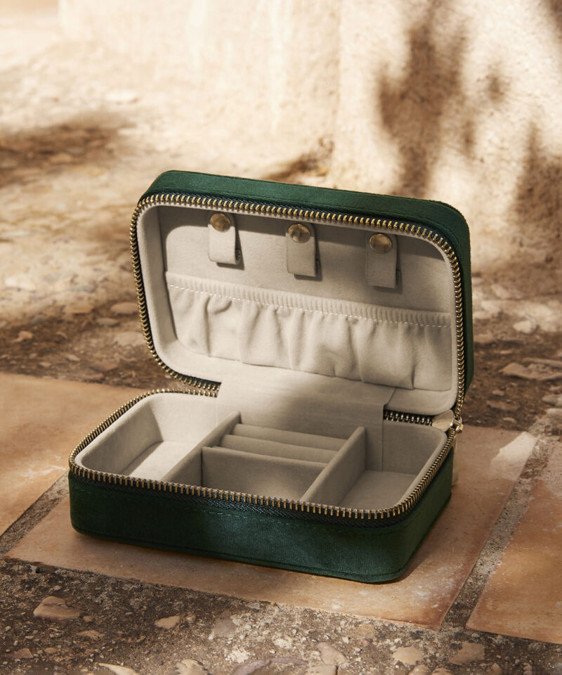 BagBase Velvet Travel Jewellery Box
