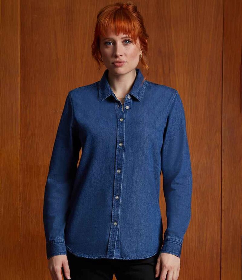 NEOBLU Ladies Bennett Denim Shirt