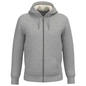 Native Spirit Unisex Sherpa lined Full Zip Sweatshirt