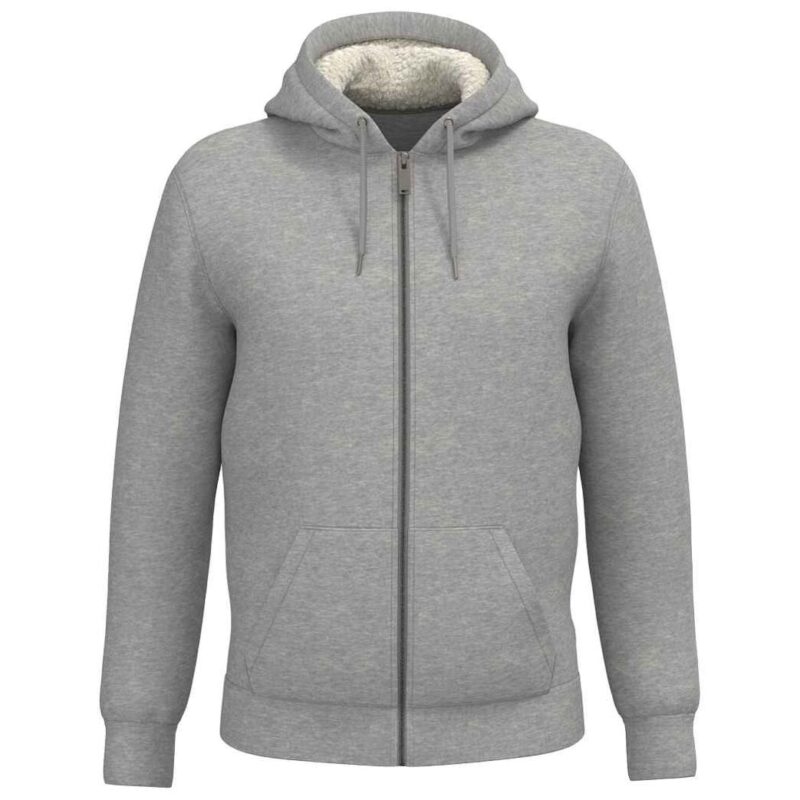 Native Spirit Unisex Sherpa lined Full Zip Sweatshirt