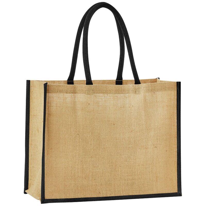 Westford Mill Natural Starched Jute Classic Shopper