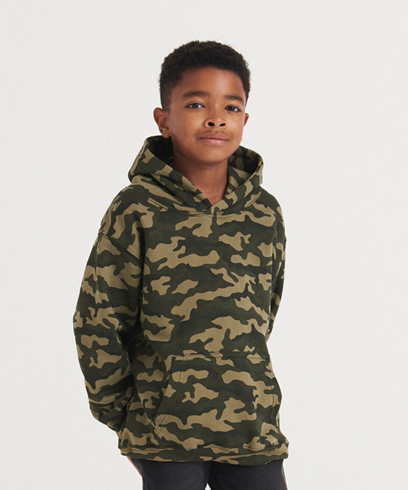 AWDis Kids Camo Hoodie