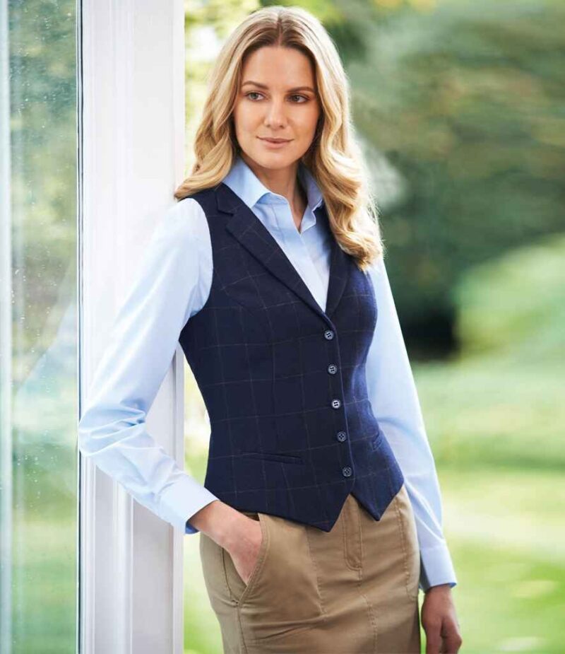 Brook Taverner Ladies Nashville Tweed Waistcoat