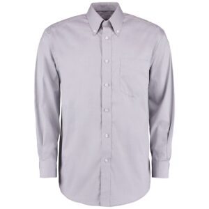 Kustom Kit Premium Long Sleeve Classic Fit Oxford Shirt