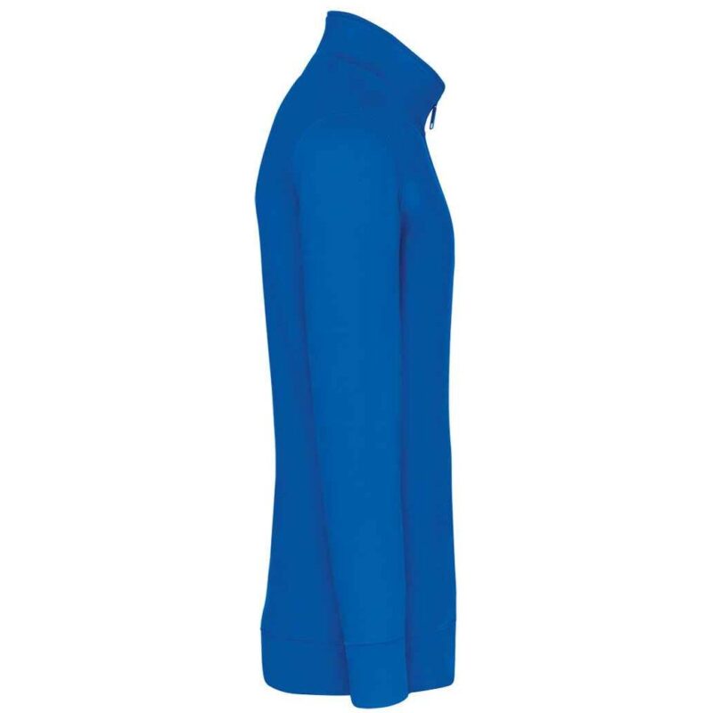 Kariban Zip Neck Sweatshirt