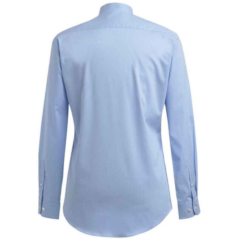 Brook Taverner Volterra Long Sleeve Grandad Collar Shirt