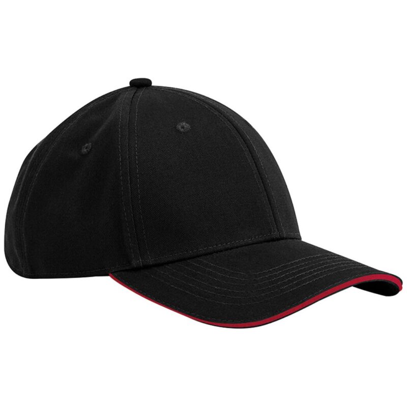 Beechfield EarthAware Classic Organic Cotton 6 Panel Sandwich Peak Cap