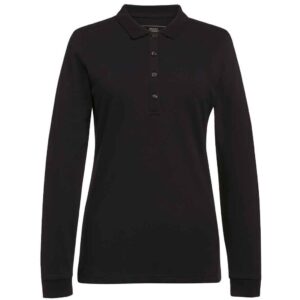 Brook Taverner Ladies Anna Long Sleeve Polo Shirt