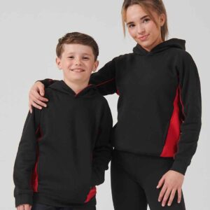 Finden + Hales Kids Contrast Hooded Sweatshirt