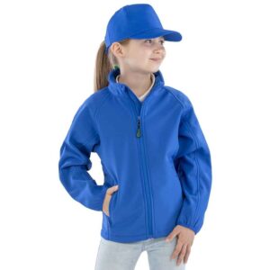Result Recycled Kids Two Layer Printable Soft Shell Jacket