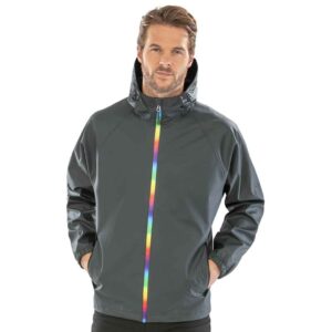 Result Recycled Prism PU Waterproof Jacket