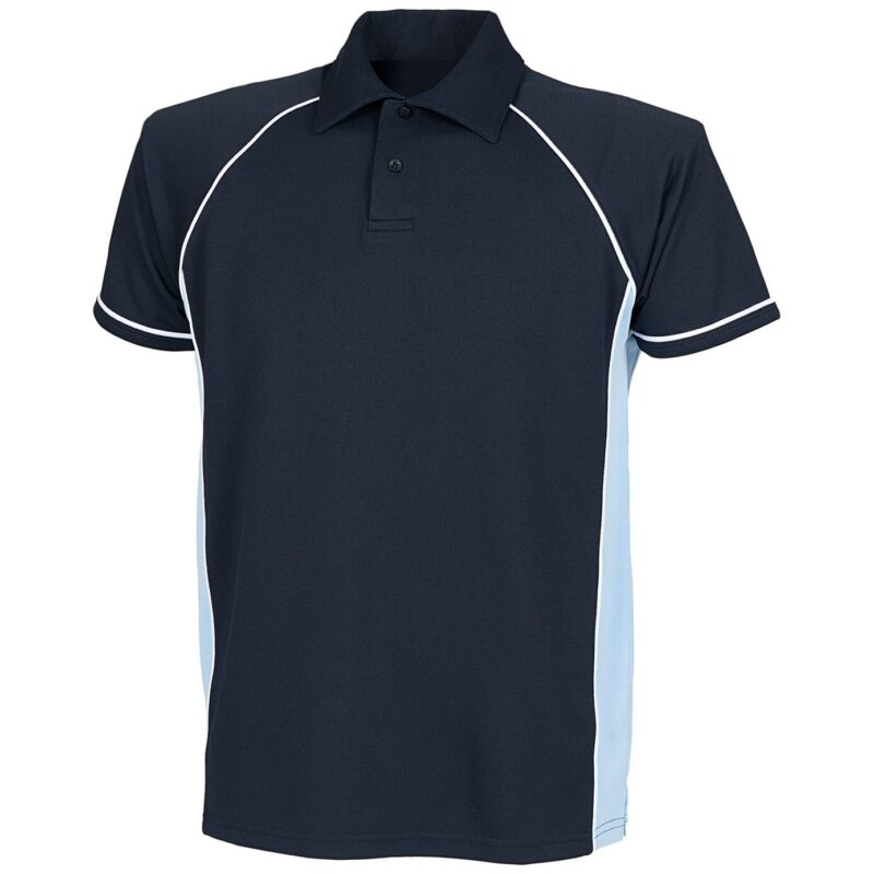 Finden + Hales Performance Piped Polo Shirt