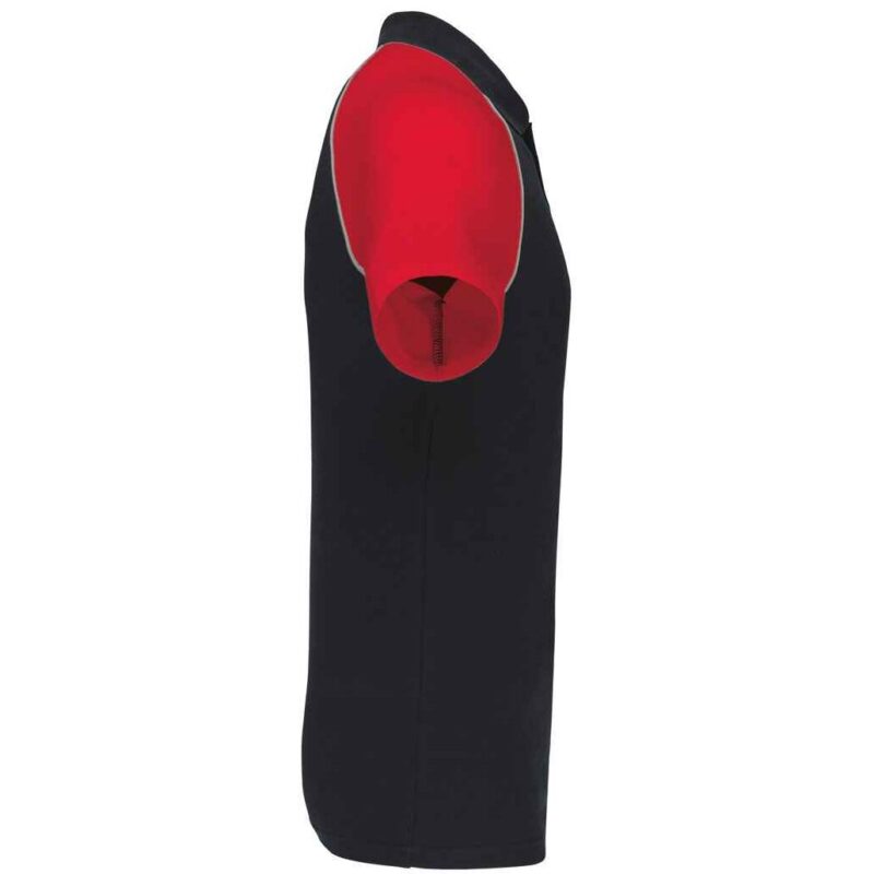 Kariban Baseball Cotton Pique Polo Shirt