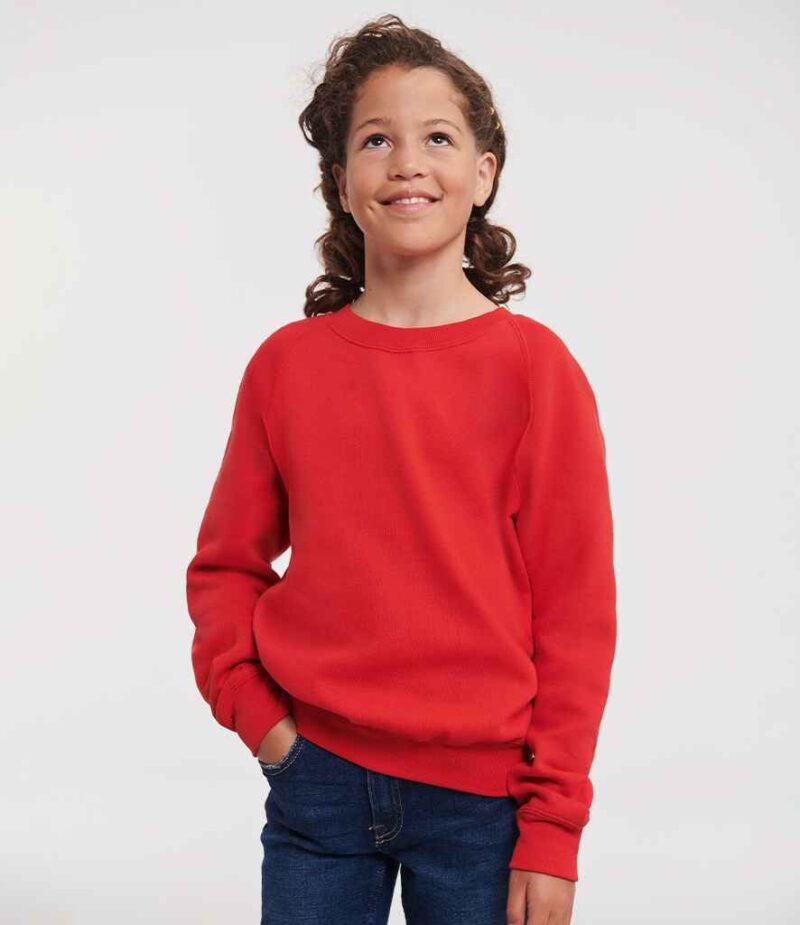 Russell Athletic Kids Raglan Sweatshirt