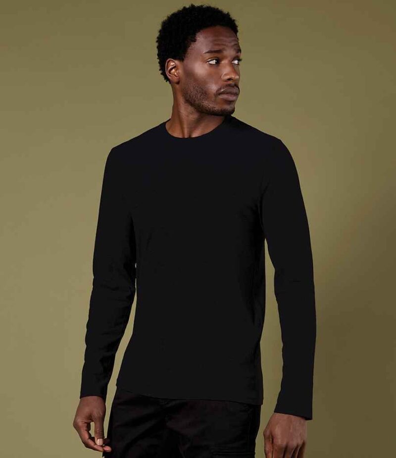 Kustom Kit Long Sleeve Fashion Fit Superwash 60 C T-Shirt