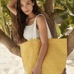 Westford Mill Soft Washed Jute Beach Bag