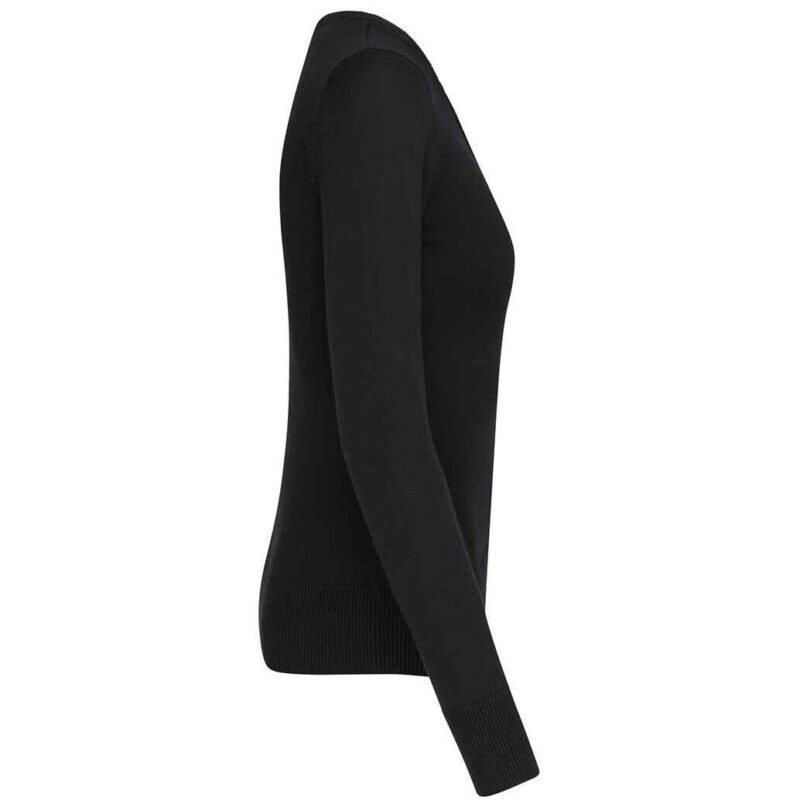 Kariban Ladies Cotton Acrylic V Neck Sweater