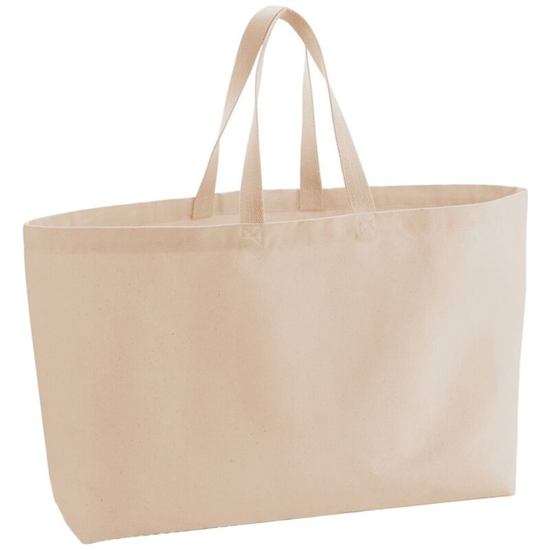 Westford Mill Oversized Canvas Tote Bag