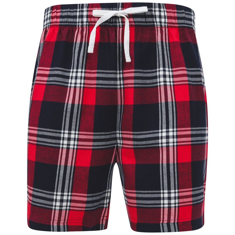 SF Clothing Tartan Lounge Shorts