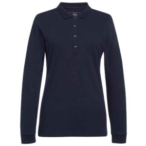 Brook Taverner Ladies Anna Long Sleeve Polo Shirt