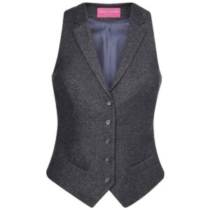Brook Taverner Ladies Nashville Tweed Waistcoat