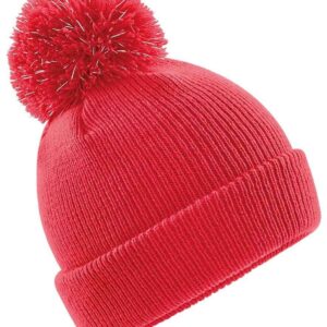 Beechfield Kids Reflective Bobble Beanie