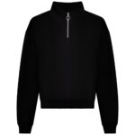 AWDis Ladies Cropped 1/4 Zip Sweatshirt