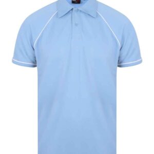 Finden + Hales Performance Piped Polo Shirt