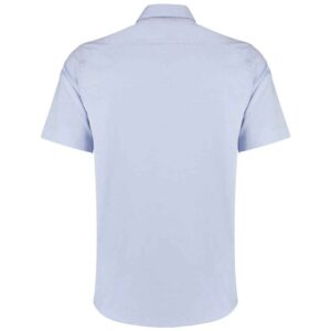 Kustom Kit Premium Short Sleeve Tailored Oxford Shirt