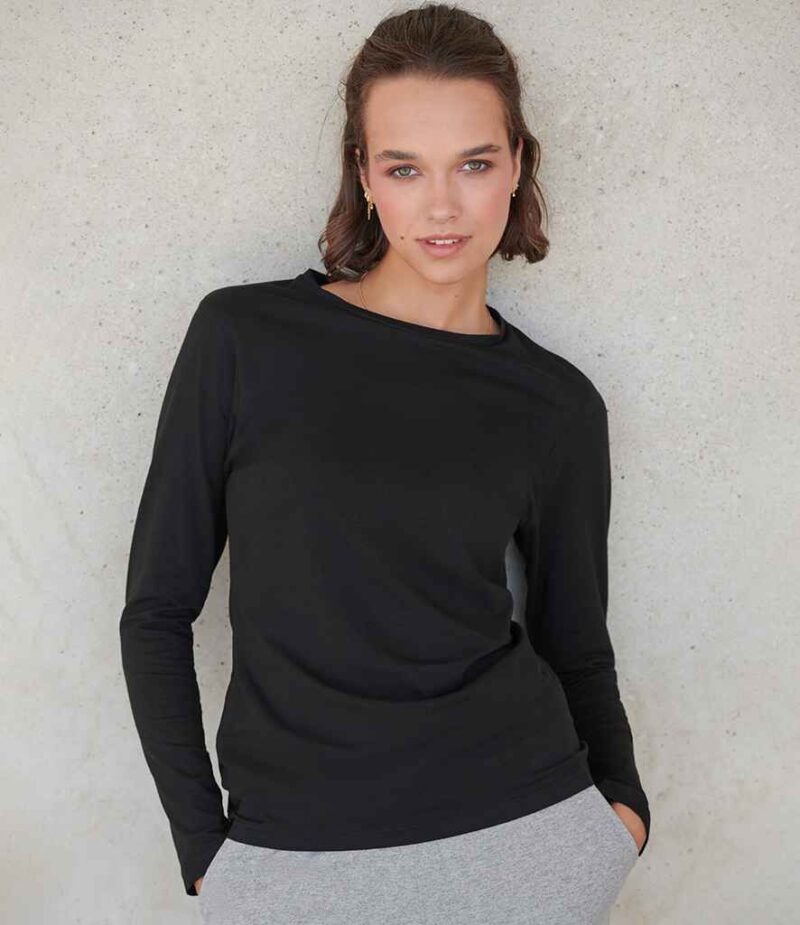 SF Clothing Ladies Feel Good Long Sleeve Stretch T-Shirt