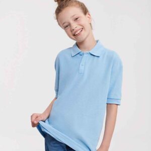 Russell Athletic Kids Poly/Cotton Pique Polo Shirt