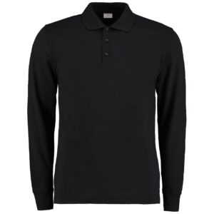 Kustom Kit Long Sleeve Poly/Cotton Pique Polo Shirt
