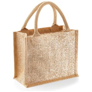 Westford Mill Shimmer Jute Mini Gift Bag