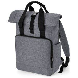 BagBase Recycled Twin Handle Roll-Top Laptop Backpack