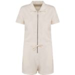 Native Spirit Ladies Terry Towel Short Overall