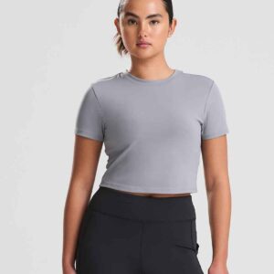 AWDis Ladies Cool Recycled Cropped T-Shirt