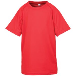 Spiro Kids Impact Performance Aircool T-Shirt