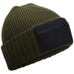 Beechfield Zip Patch Beanie