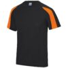 Jet Black/Electric Orange