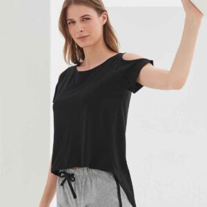 SF Clothing Ladies Drop Tail T-Shirt