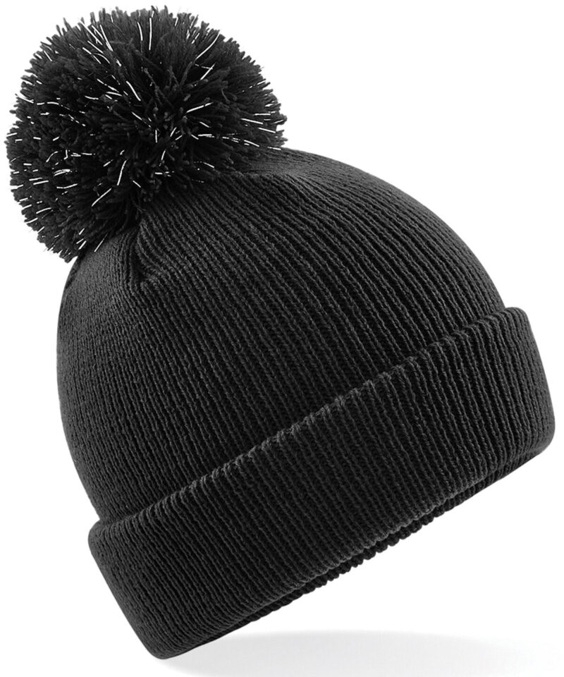 Beechfield Kids Reflective Bobble Beanie