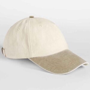 Beechfield Contrast Peak Low Profile Vintage Cap