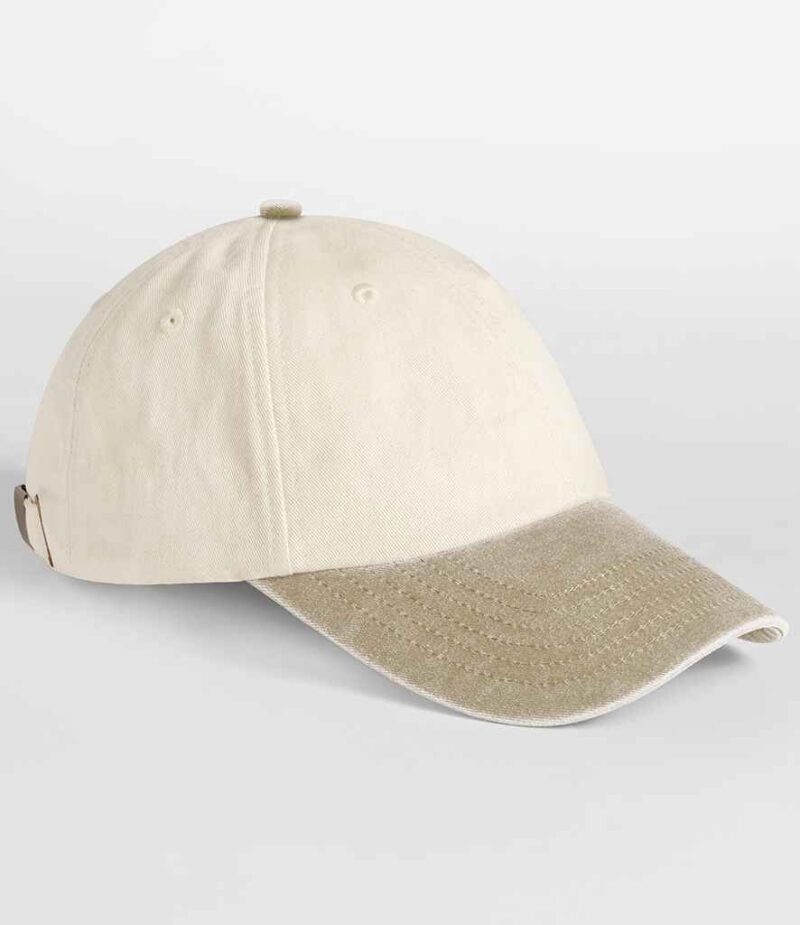 Beechfield Contrast Peak Low Profile Vintage Cap