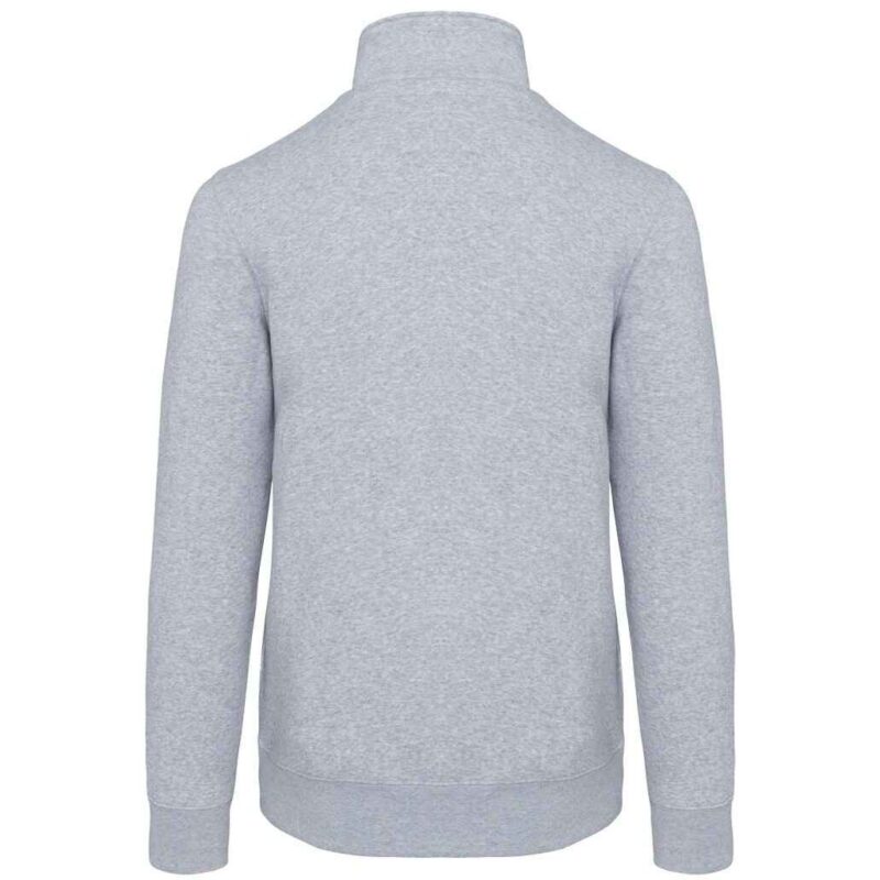 Kariban Zip Neck Sweatshirt