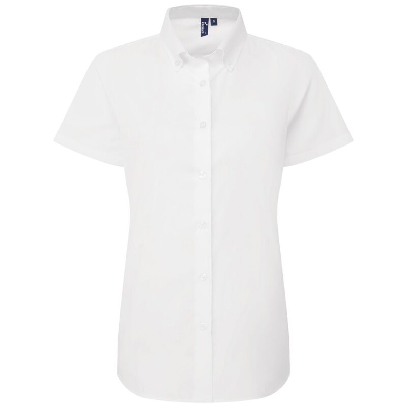 Premier Ladies Supreme Short Sleeve Oxford Shirt